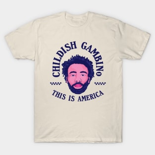 Childish Gambino // Retro Style Design T-Shirt